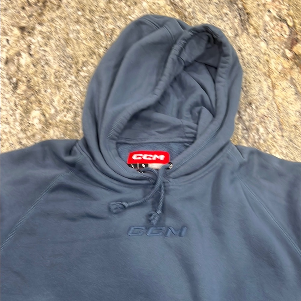 CCM blue/gray Hoodie